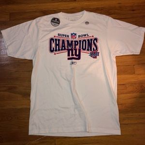 2007 Giants Super Bowl XLII Champions Tee NFL